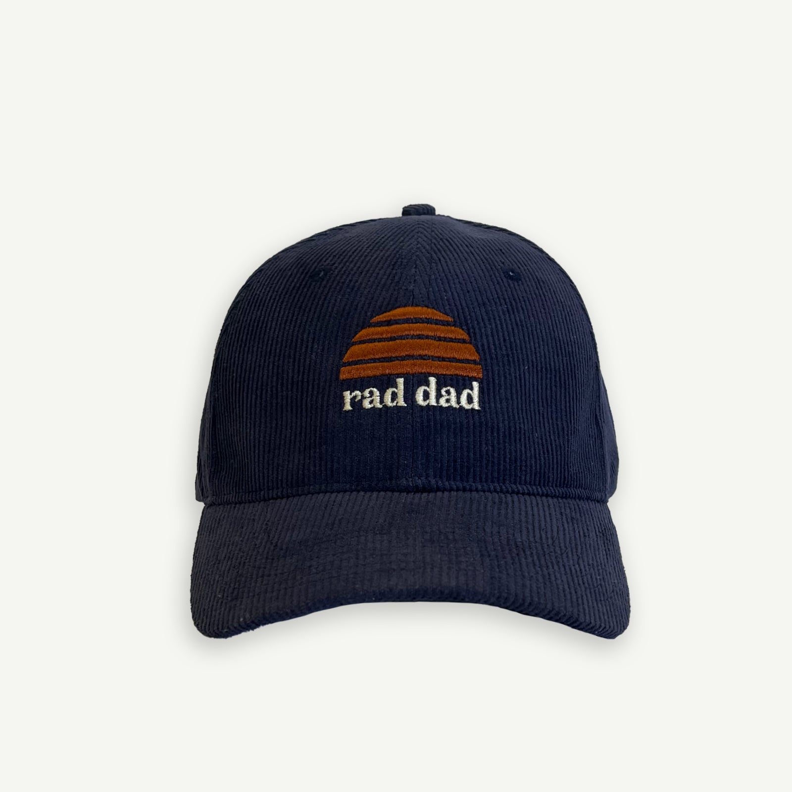 Rad Dad Cord Baseball Cap - Navy