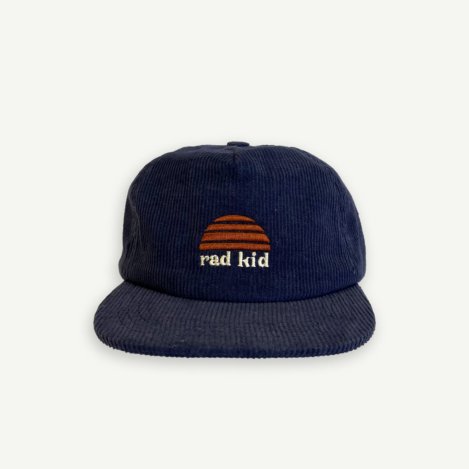 Rad Kid Cord Cap - Navy