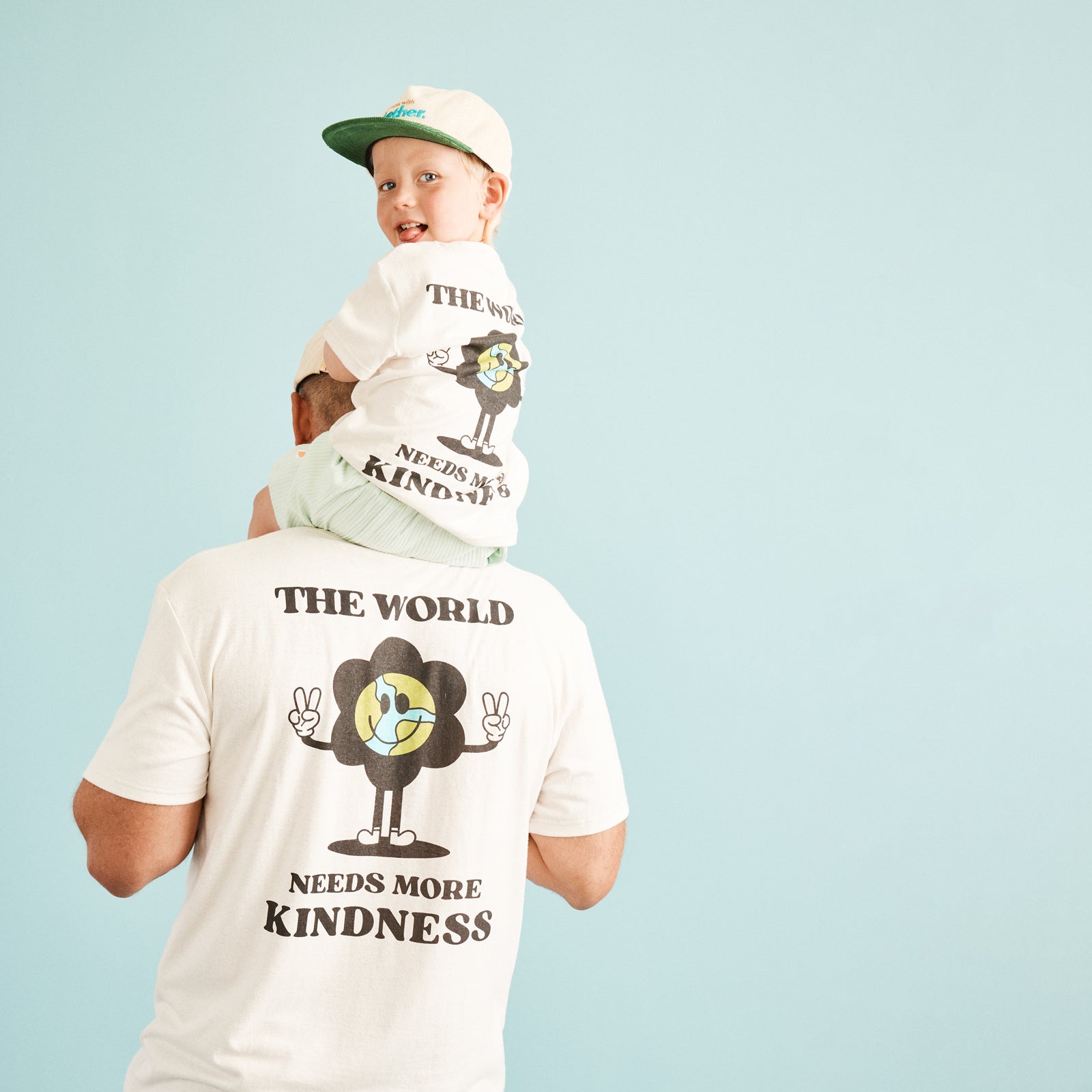 The World Needs Kindness Hemp Tee - Kids