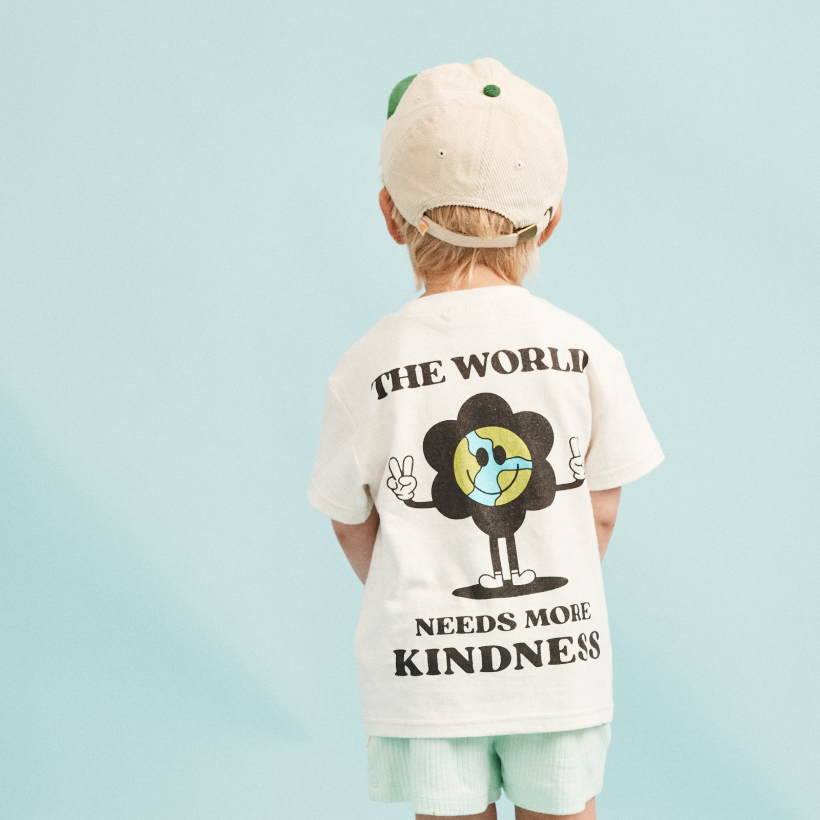 The World Needs Kindness Hemp Tee - Kids