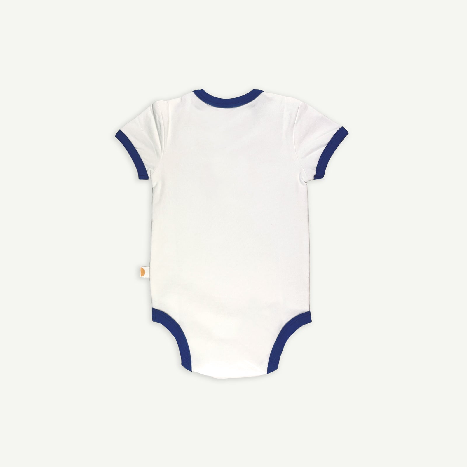 Rad Kid Primary Organic Cotton Ringer Onesie