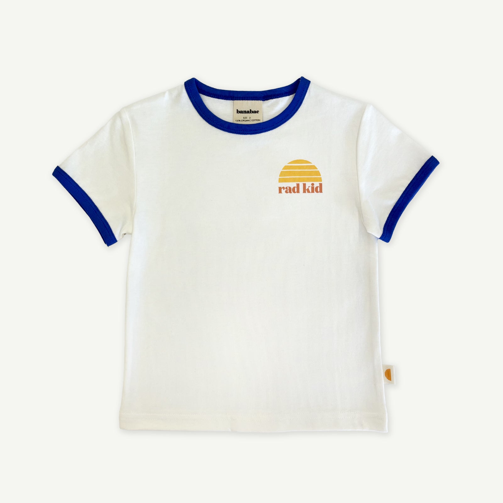 Rad Kid Primary Ringer Tee