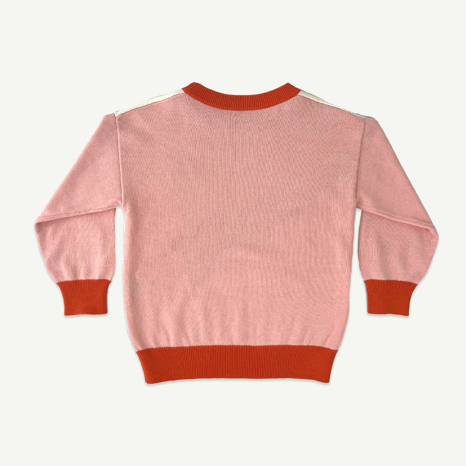 Rad Team Kids Organic Cotton Knit Jumper - Pink