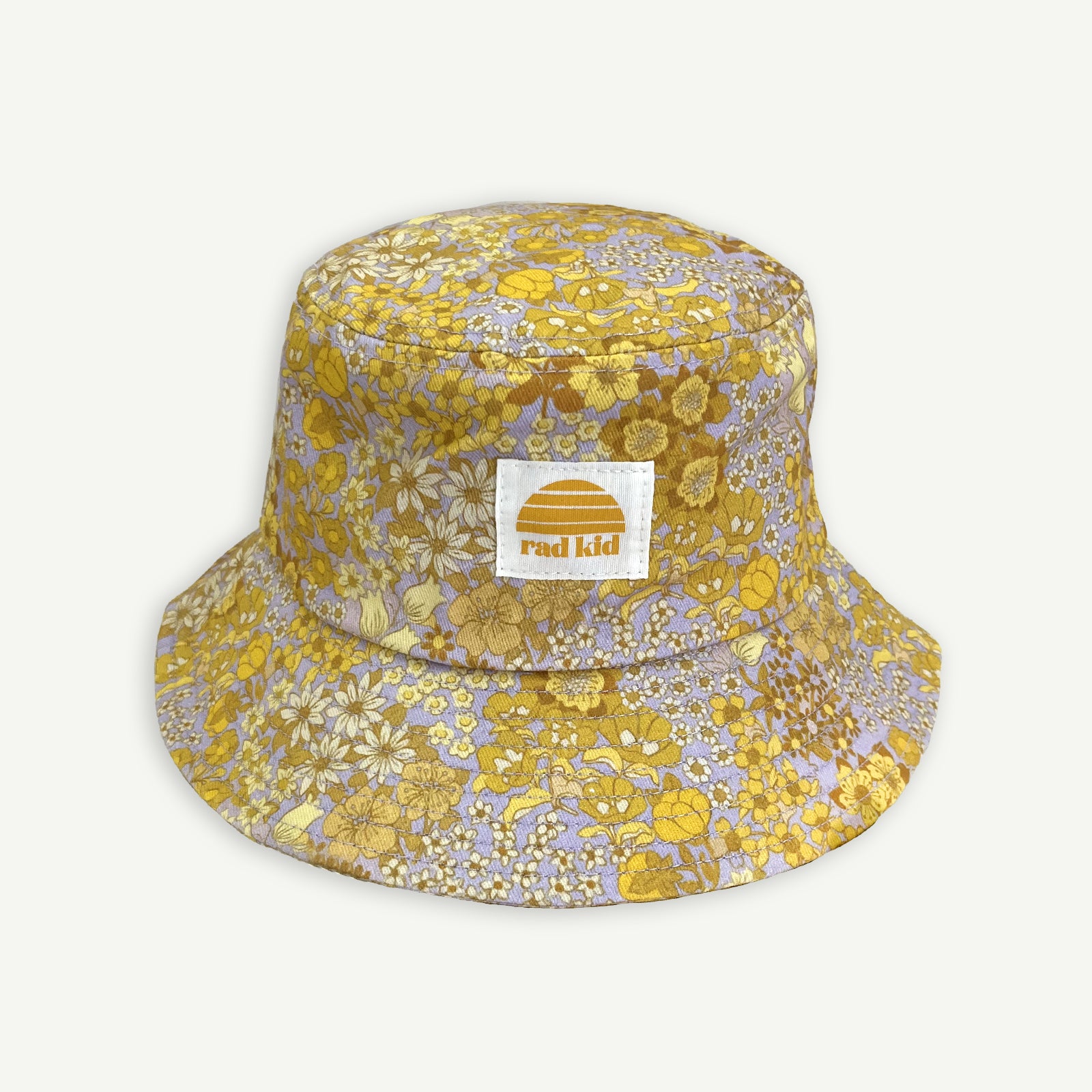 Lilac Fields Organic Cotton Bucket Hat