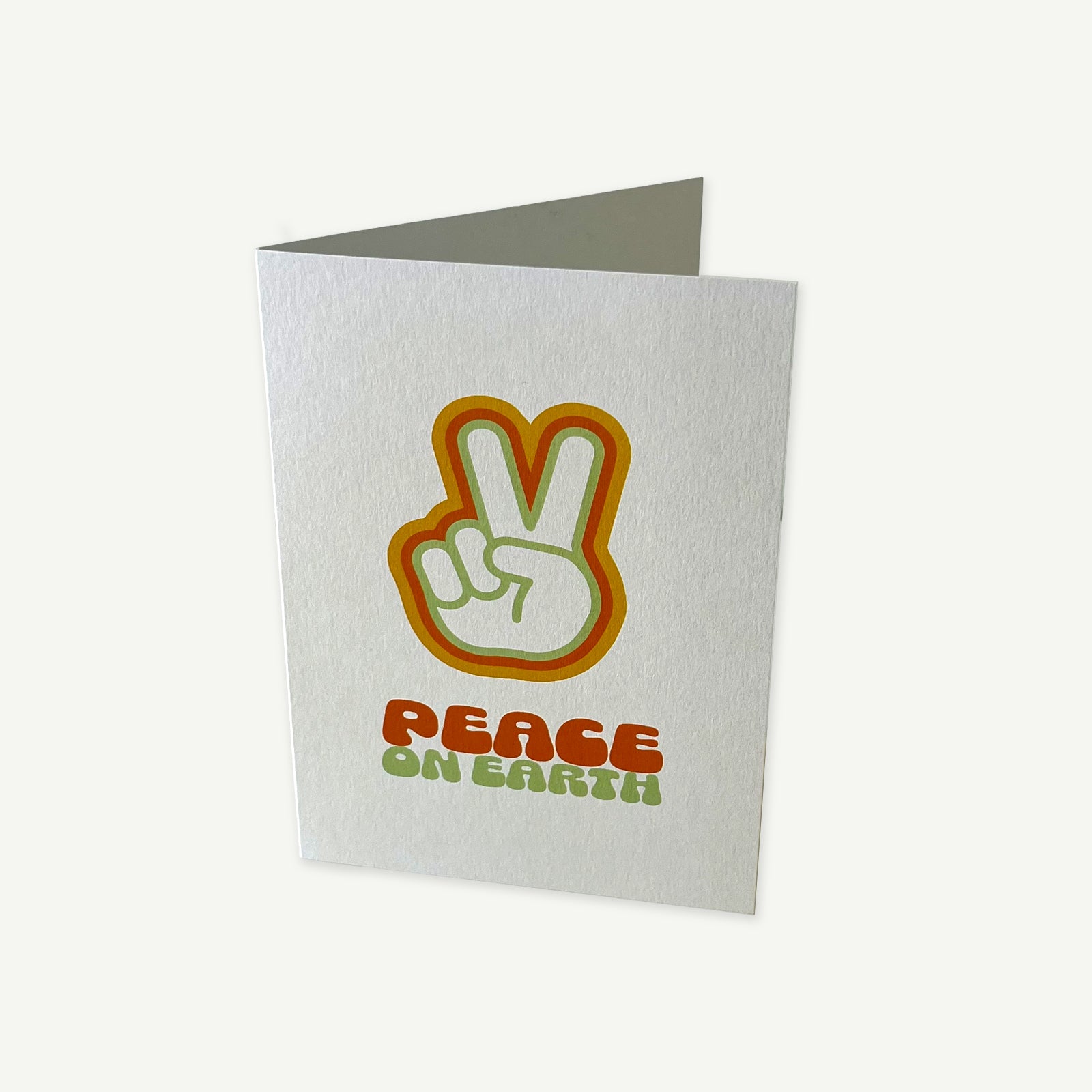 Peace On Earth A6 Greeting Card