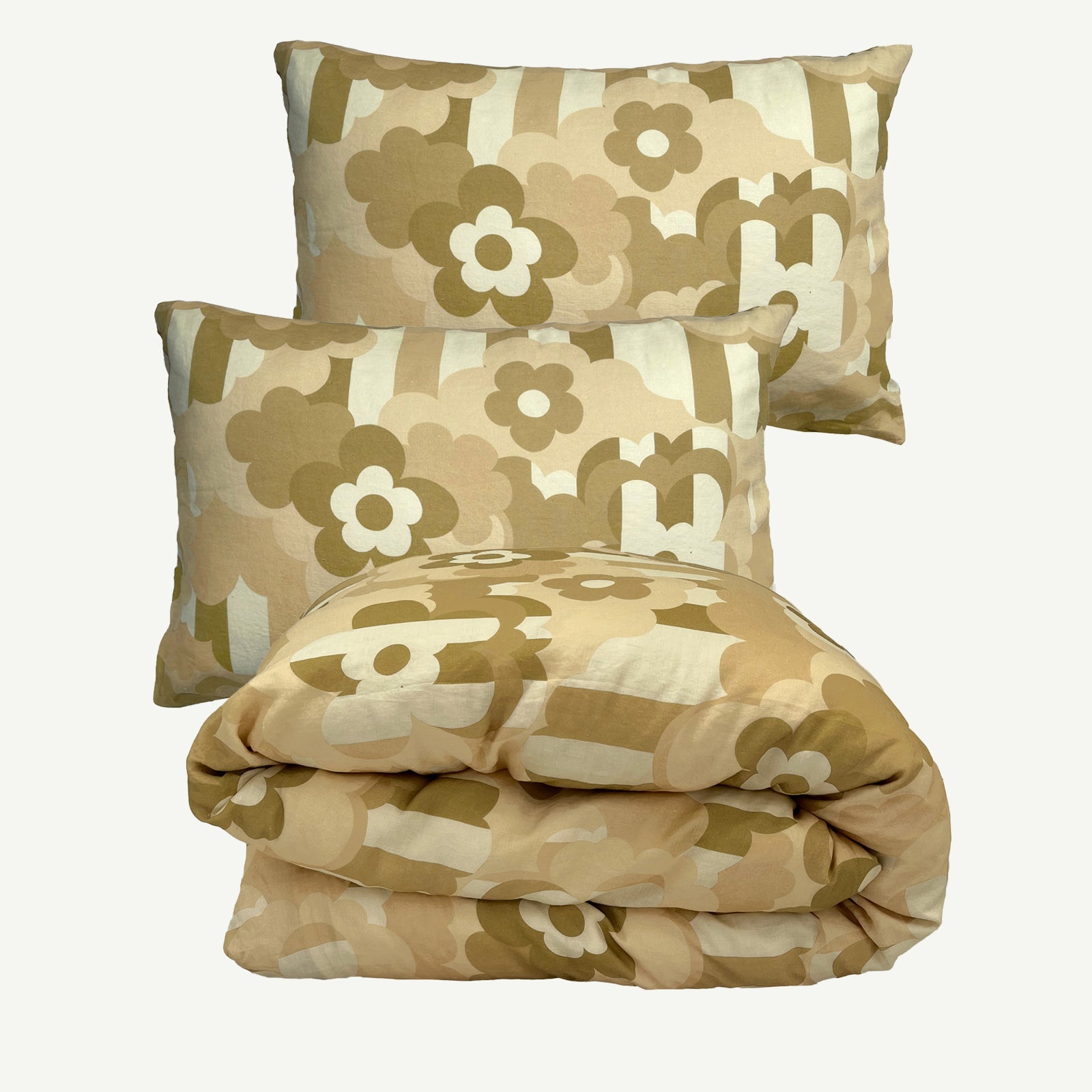 Petal Puff Quilt Cover and Pillowcase Set
