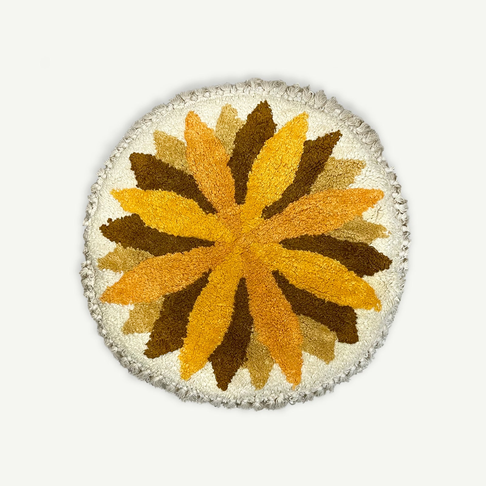 Sunflower Tufted Floor Cushion
